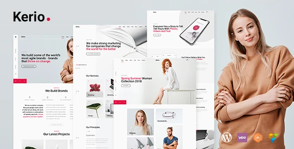 Kerio – Creative MultiPurpose WordPress Theme